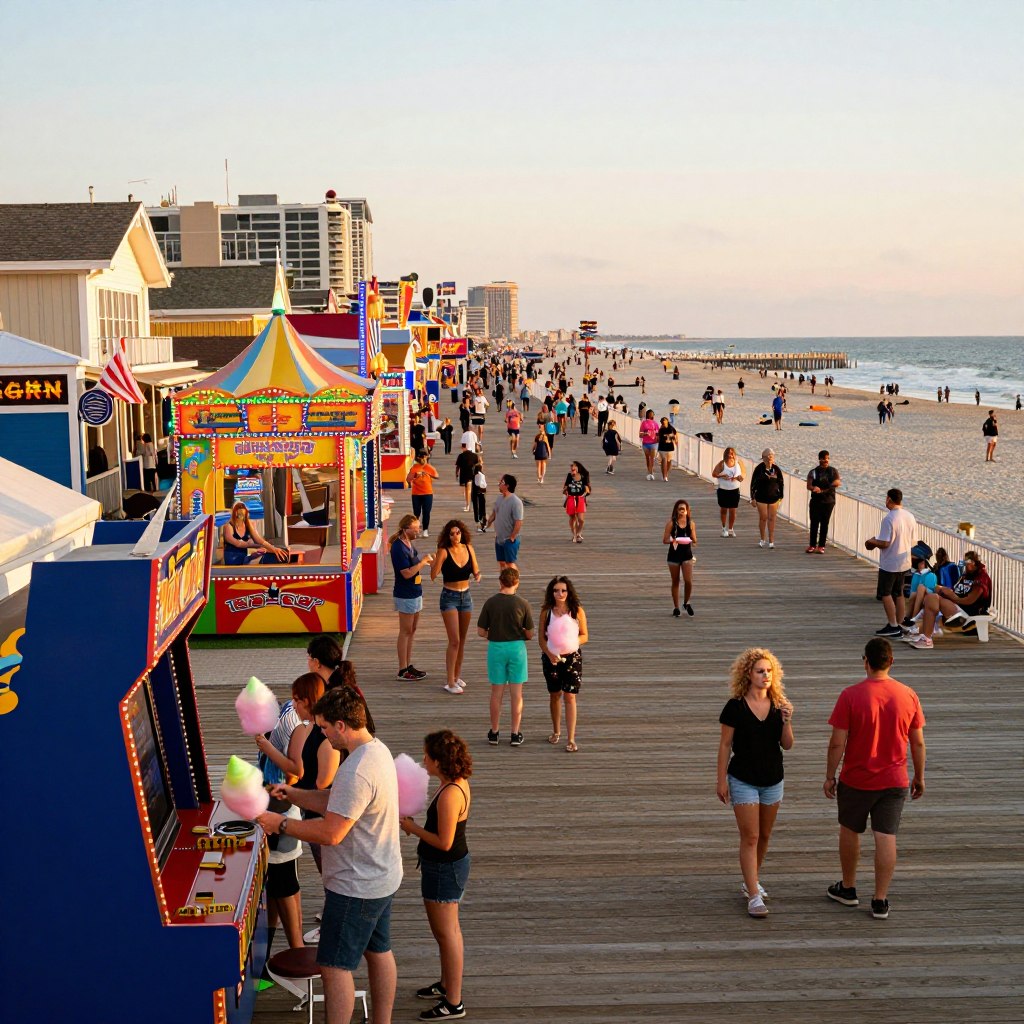 Atlantic City Boardwalk Entertainment