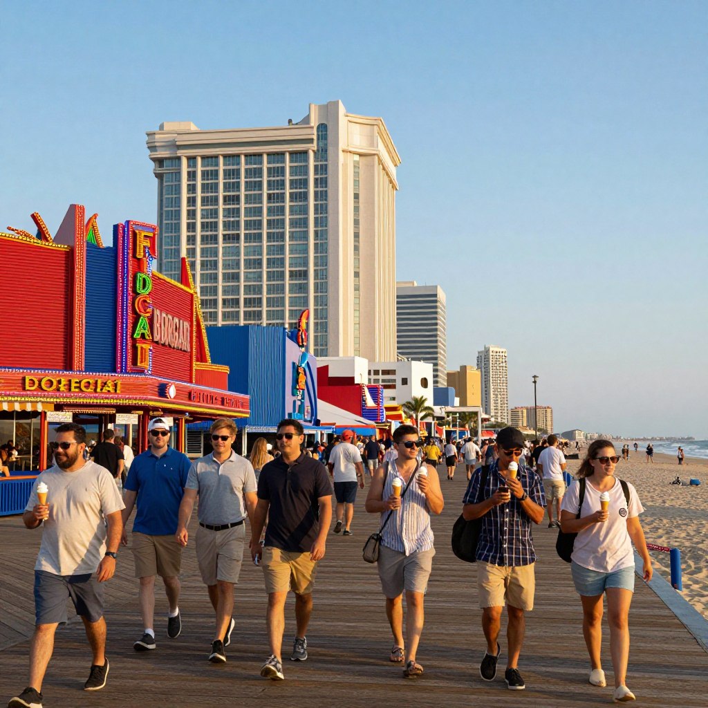 Atlantic City Casinos Boardwalk