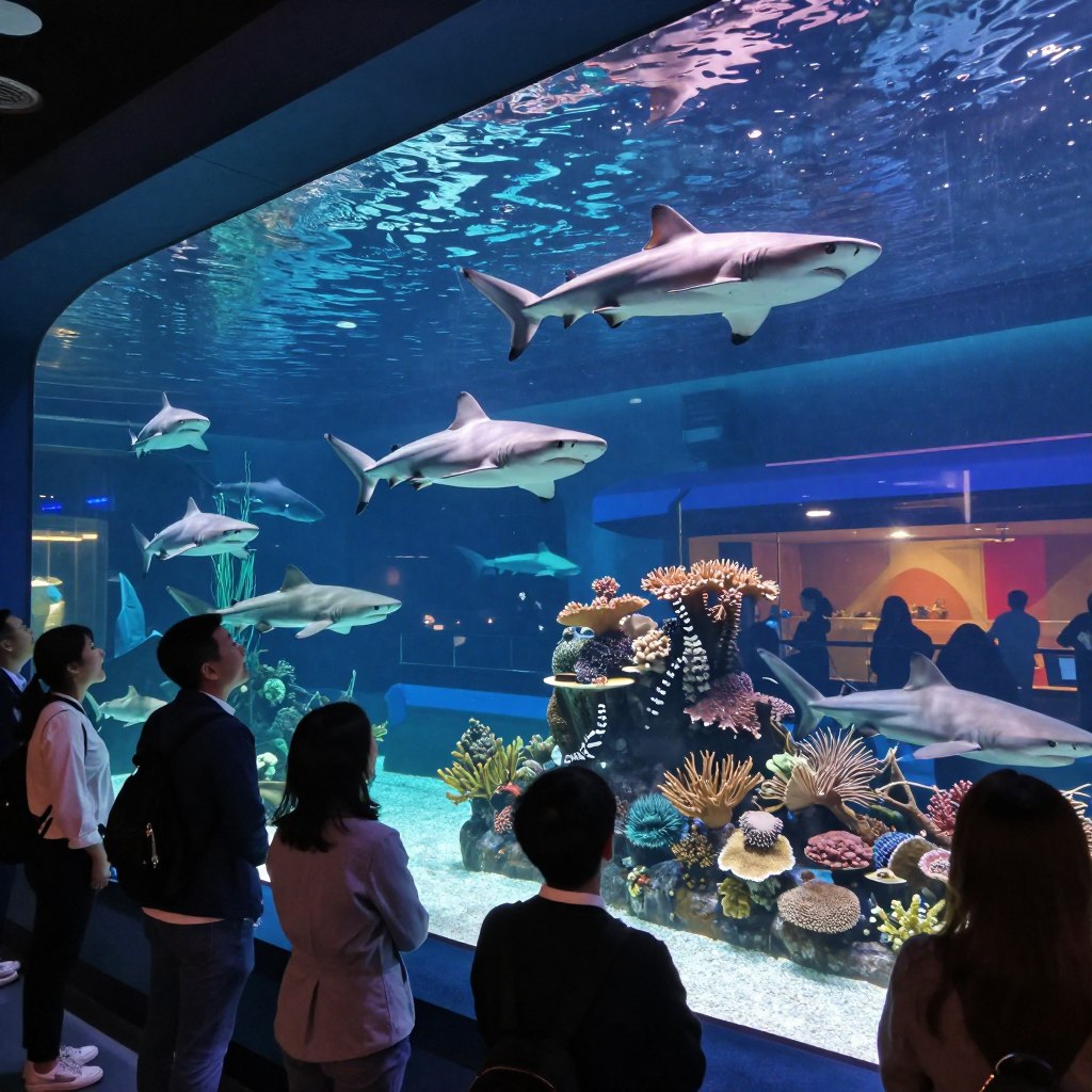 Camden Adventure Aquarium Shark Exhibit