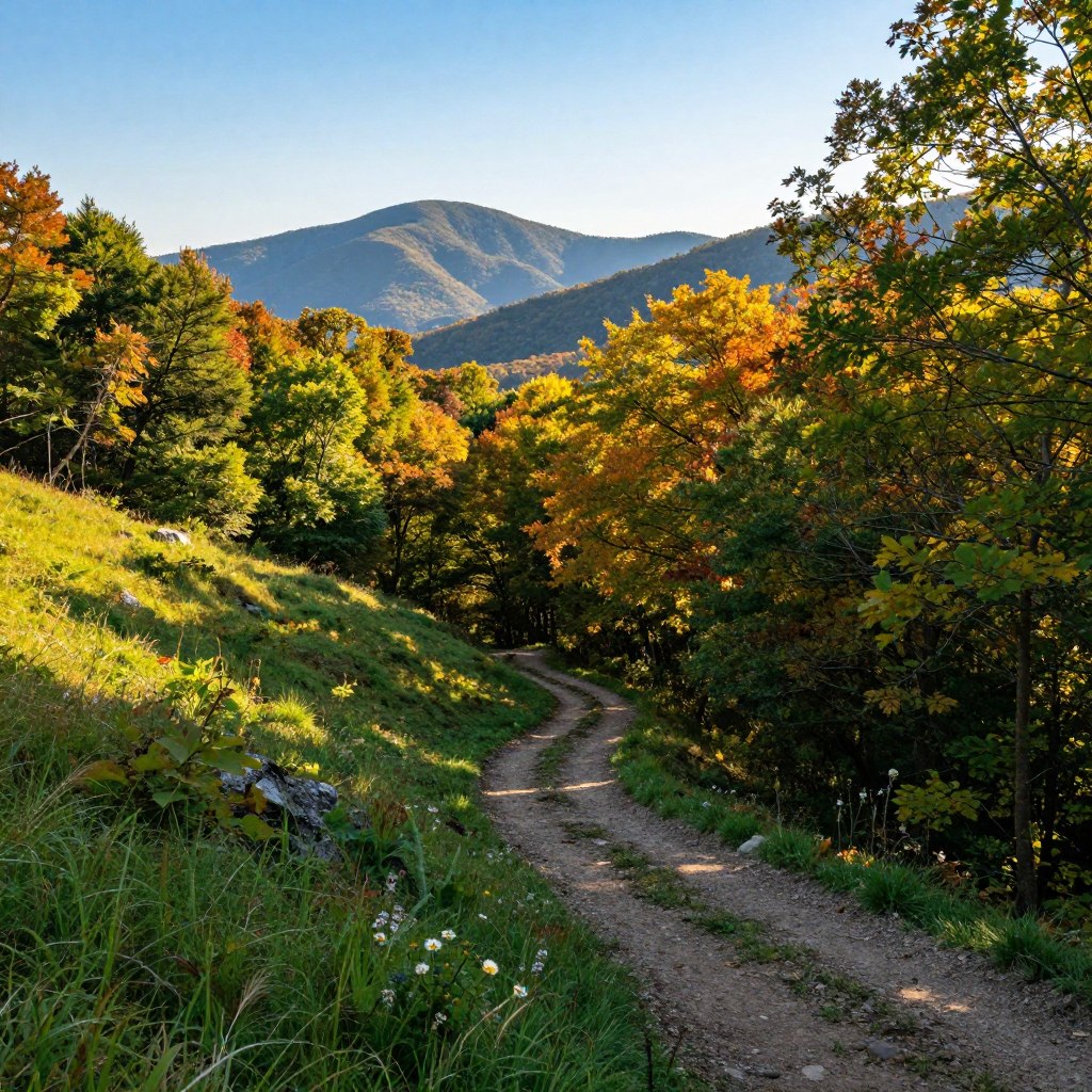 New Jersey Hiking Trails Landscape