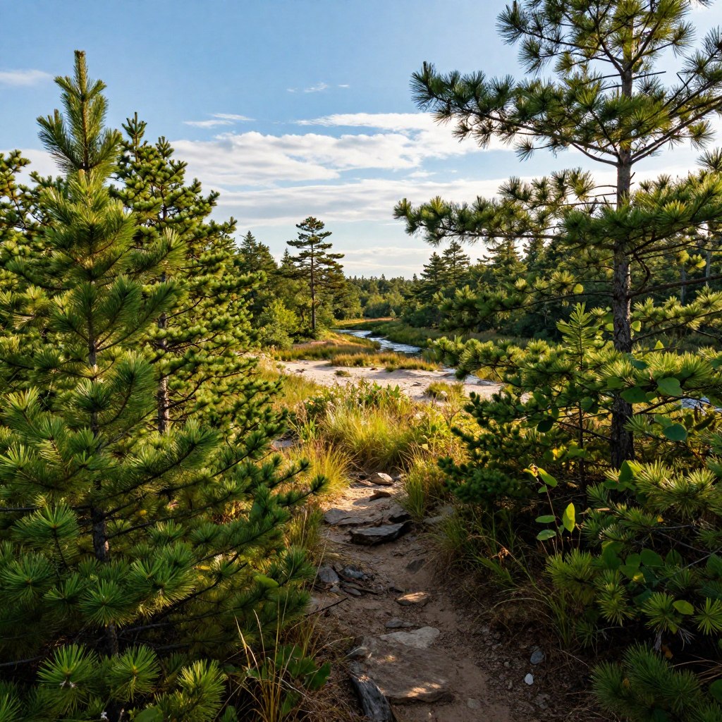 Pine Barrens Hiking Trails New Jersey