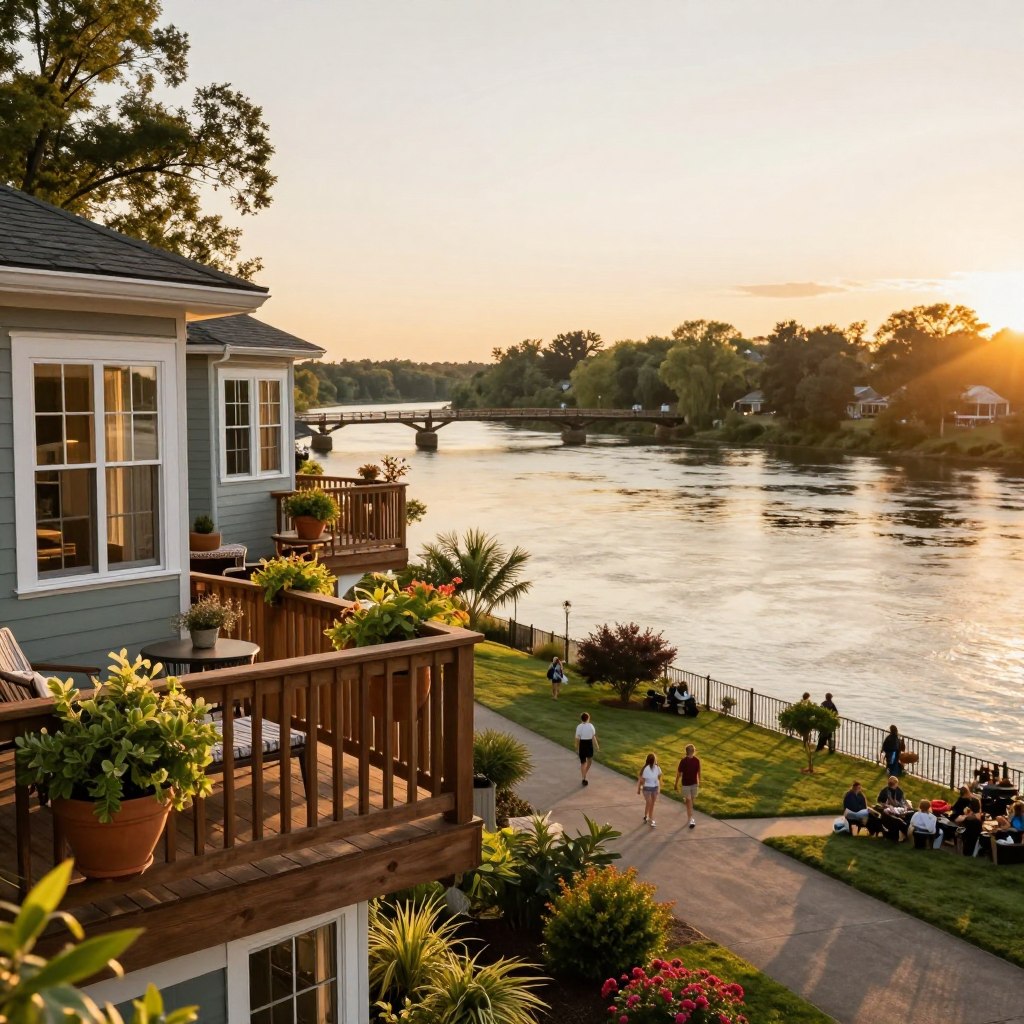 Riverfront Lodging Lambertville Delaware River Views