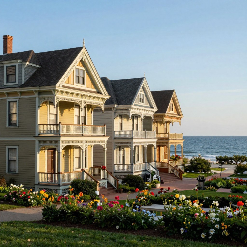 Victorian Inns in Cape May Historic Landmark